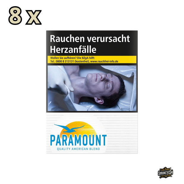 Paramount Blue Zigaretten 8x28 Stange