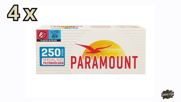 Paramount Red Special Hülsen rot 4x250 Stk. - Sparpaket - Smokeyz24