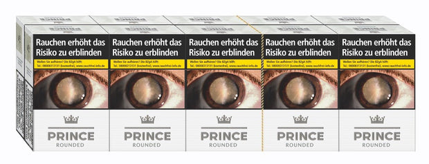 Prince Weiß Rounded Zigaretten - Stange 10x20 Stück - Smokeyz24