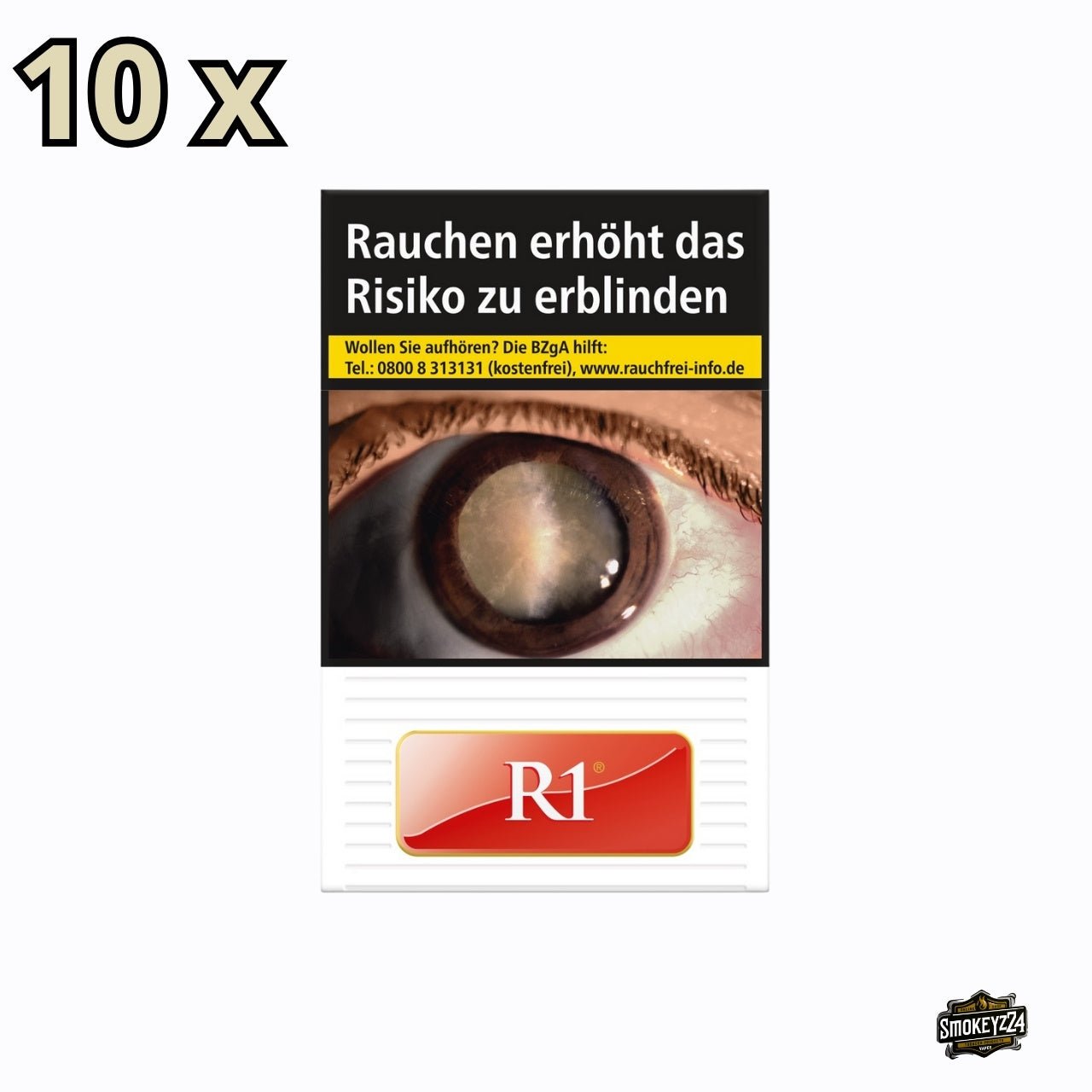 R1 Red Zigaretten rot - Stange 10x20 Stk. - Smokeyz24