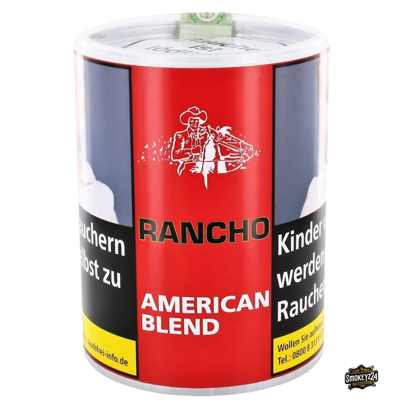 Rancho American Blend Tabak 190g Dose freigestellt