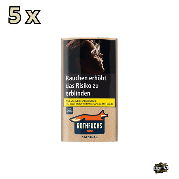 Rothfuchs Original Drehtabak - 5x30g Pouch - Smokeyz24