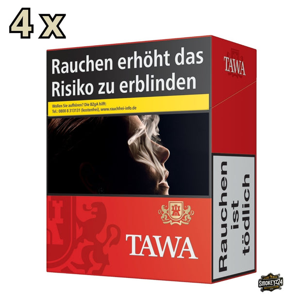 4x Tawa Red 5XL Zigaretten Packung seitlich
