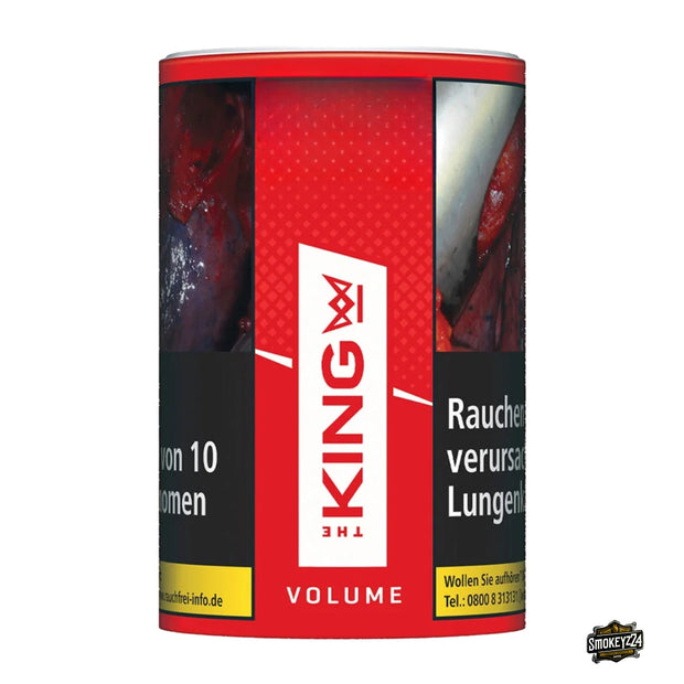 The King Red Volumentabak 90g Dose frontal