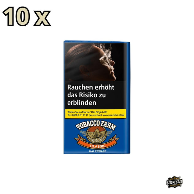 Tobacco Farm Classic Drehtabak - 10x50g Pouches - Smokeyz24