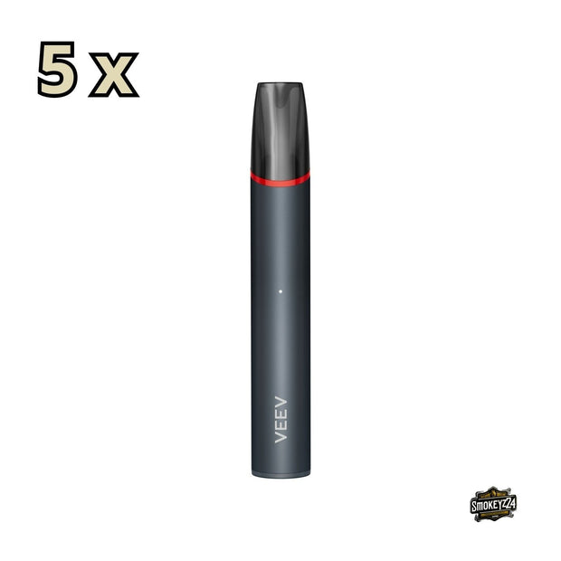 VEEV NOW ULTRA Strawberry – Einweg Vape ausgepackt im stylischen Aluminium-Gehäuse