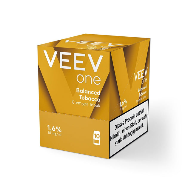VEEV ONE Pods Balanced Tobacco – 5x2er Packung als Vorratsgebinde