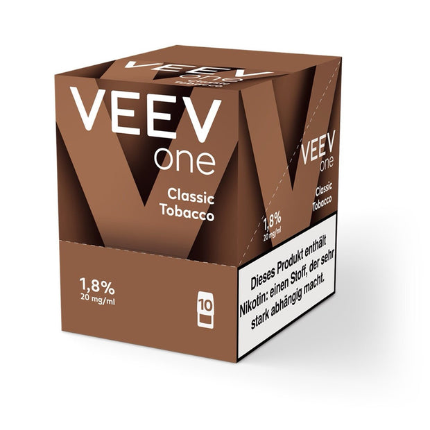 VEEV ONE Pods Classic Tobacco – 5x2er Packung als Vorratsgebinde