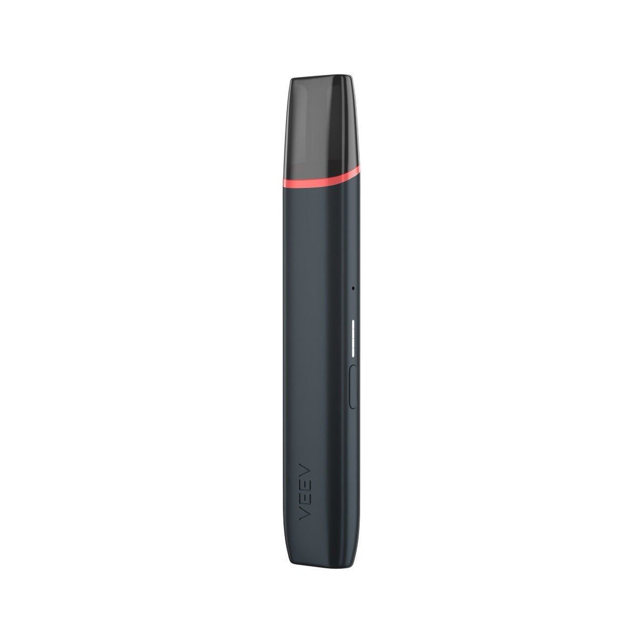  VEEV ONE Gerät Velvet Black seitliche Ansicht – schlankes Premium-Vape im modernen Look