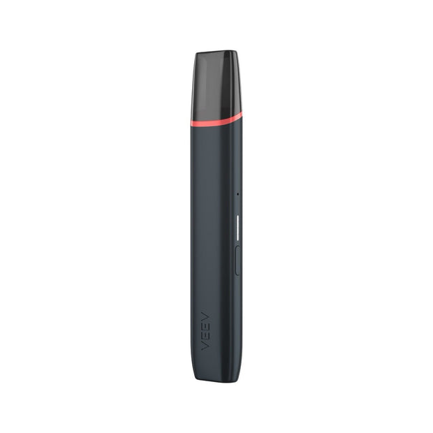  VEEV ONE Gerät Velvet Black seitliche Ansicht – schlankes Premium-Vape im modernen Look