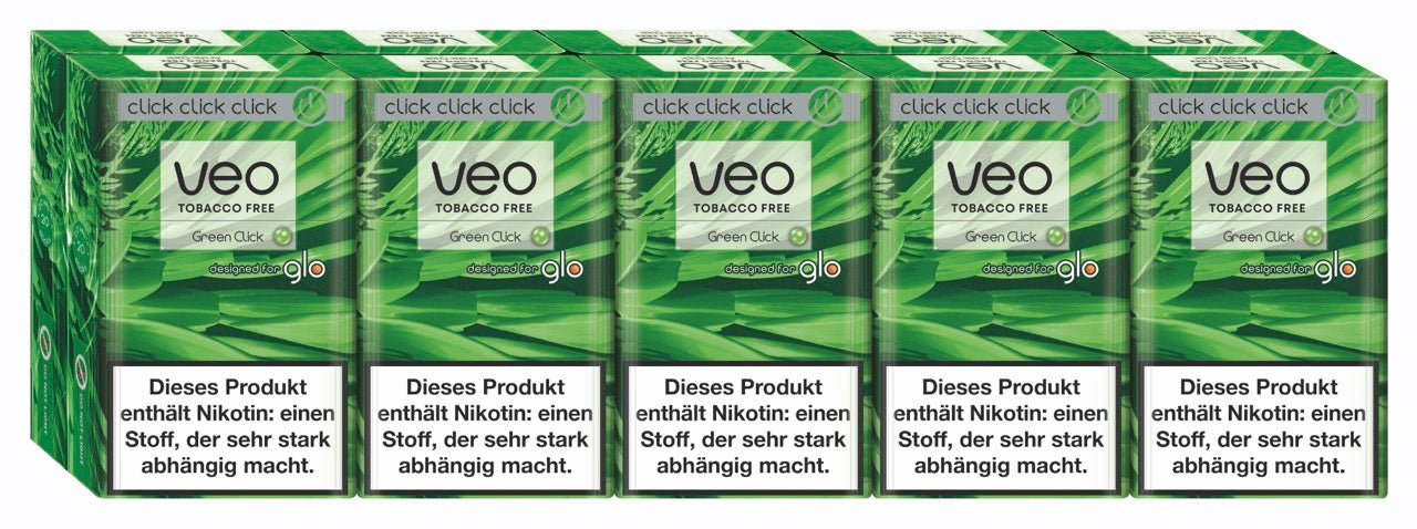 veo for glo Green Click - Stange 10x20 Stück - Smokeyz24