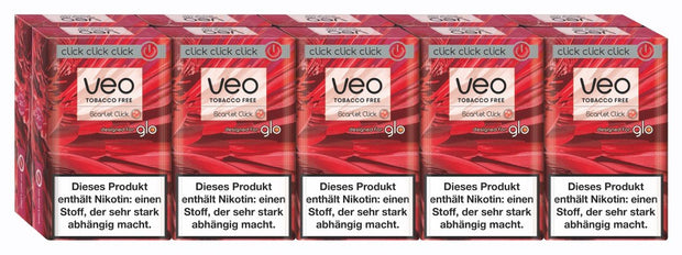 veo for glo Scarlet Click - Stange 10x20 Stück - Smokeyz24