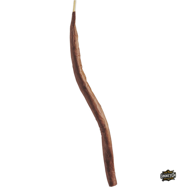 Villiger Culebras Classic – einzelne geflochtene Zigarre (Culebra) in Nahaufnahme
