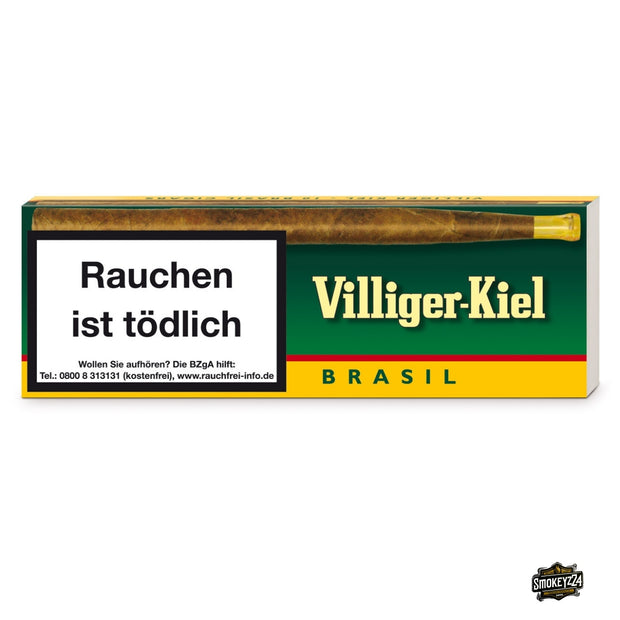 Villiger Kiel Brasil Zigarren – 10er Packung, Schachtel frontal