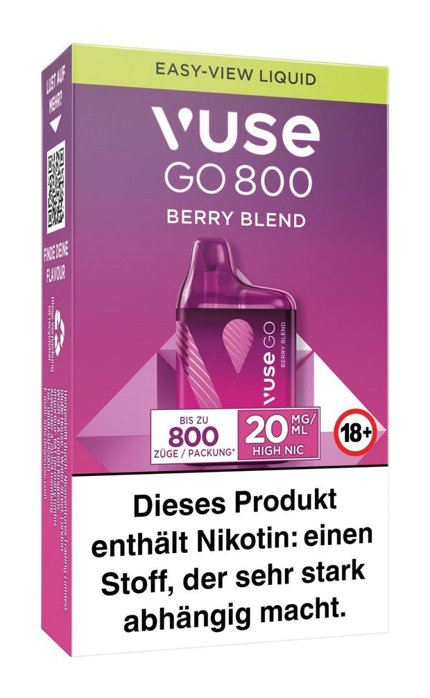 Vuse Go 800 Berry Blend Box - Vape 20mg - Smokeyz24