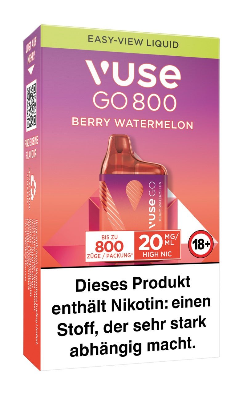 Vuse Go 800 Berry Watermelon Box - Vape 20mg - Smokeyz24