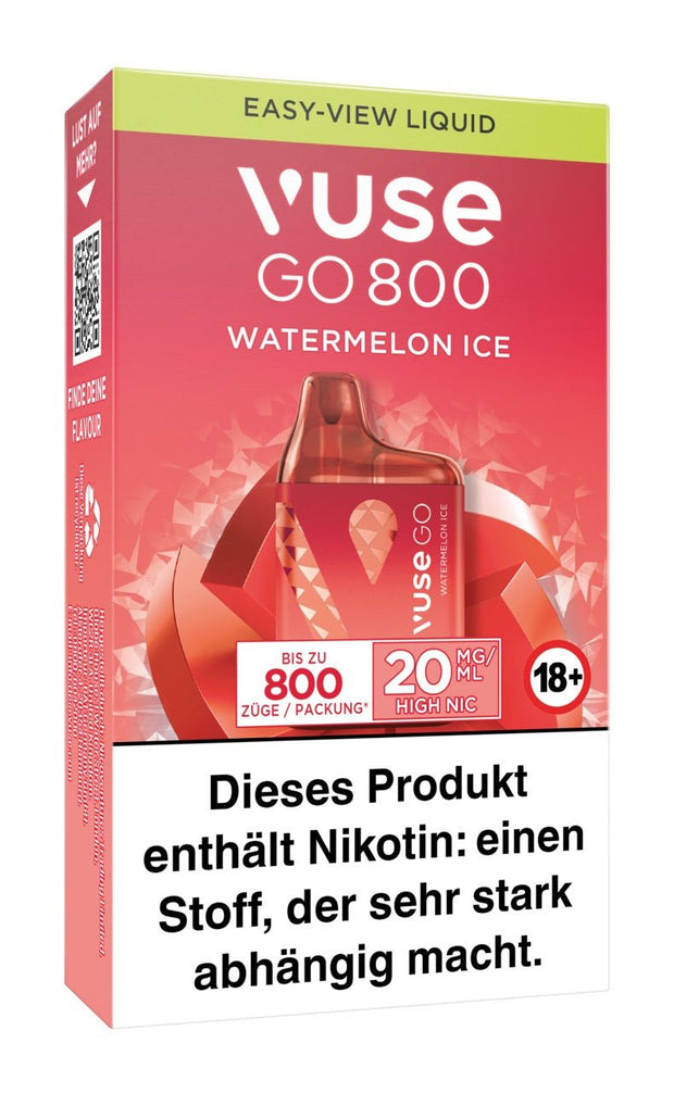 Vuse Go 800 Watermelon Ice Box - Vape 20mg - Smokeyz24