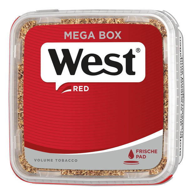West Red Volumentabak - 110g Mega Box Stopftabak - Smokeyz24
