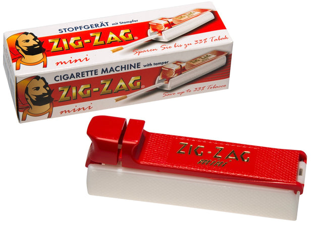 Zig-Zag Mini Stopfer Stopfgerät für Mini Zigaretten, geeignet für Zig-Zag Mini Filterhülsen, Tabakersparnis